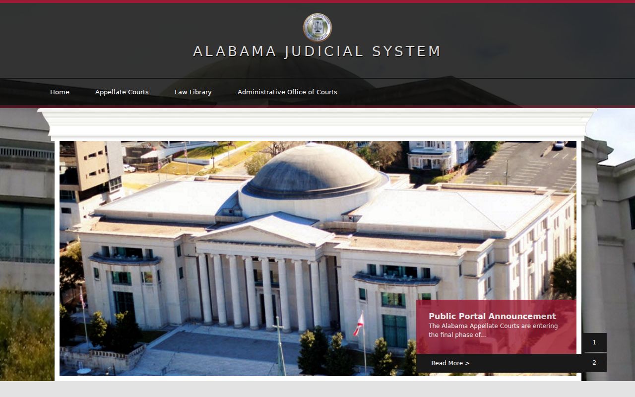 Marengo County court system within Alabama's Unified Judicial System